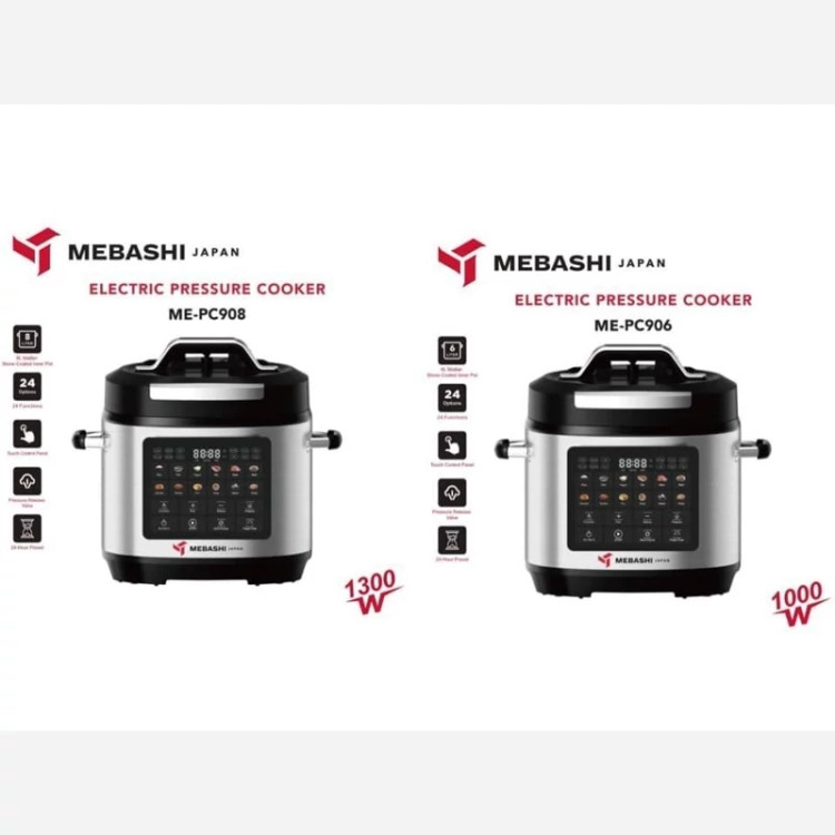 مولتی کوکر مباشی مدل ME-PC908 ظرفیت 8 لیتری