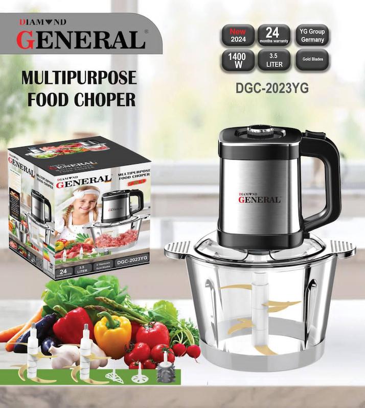 خردکن چندکاره جنرال دیاموند مدل DGC-2023YG