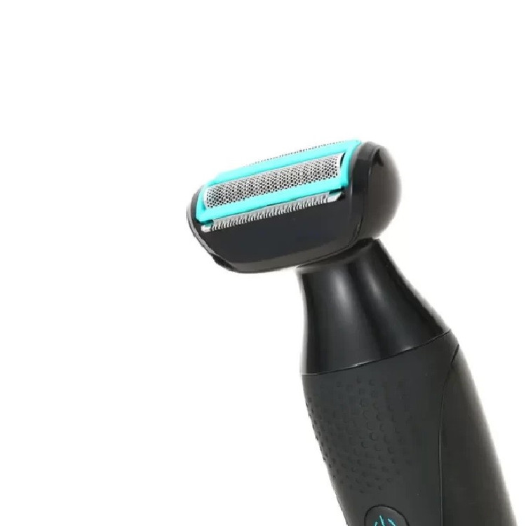 ماشین اصلاح موی صورت و بدن وی جی ار مدل V-601 با تیغه استیل ضدزنگ، قابلیت تنظیم سرعت، منبع انرژی باتری قابل شارژ، اصلاح چرخشی و خط زن، ضدآب با گواهی IPX4