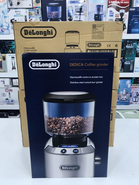 آسیاب قهوه دلونگی مدل KG521.M DeLonghi DEDICA Coffee grinder KG521.M
