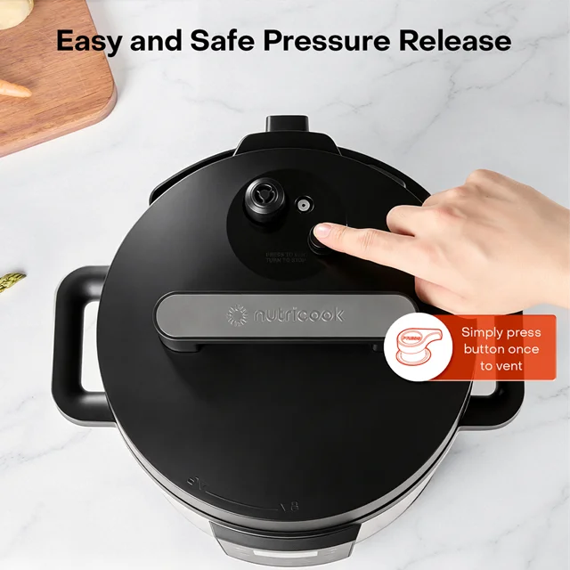 پلوپز مولتیکوکر نوتریکوک مدل SP330 8 لیتر SMART POT 3 Nutricook Smart Pot 3 12-in-1 SP330 pressure cooker