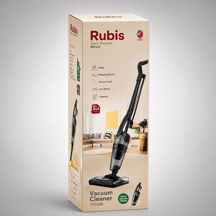 جارو پرتابل ایستاده روبیس آلمان(Rubis)، مدل RPV512