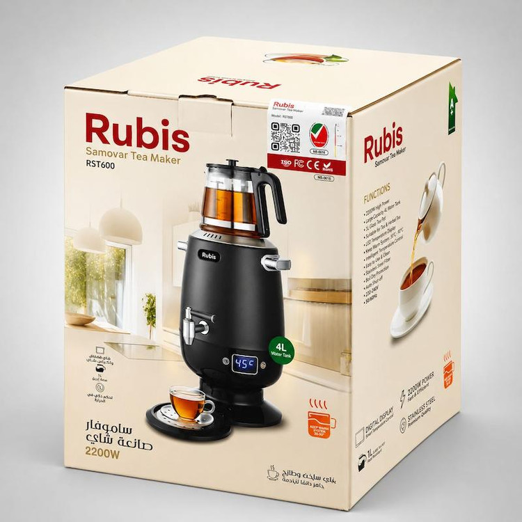 سماور برقی حرفهای روبیس(Rubis),مدل RST600