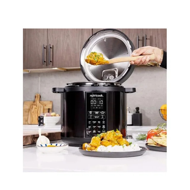 مولتی کوکر نوتریکوک مدل SP204K ظرفیت ۶ لیتر استیل ضد زنگ چند کاره