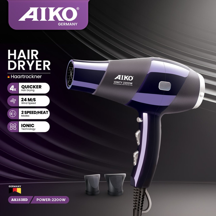 آیکو (AIKO) سشوار حرفه ای آیکو مدل AK153HD