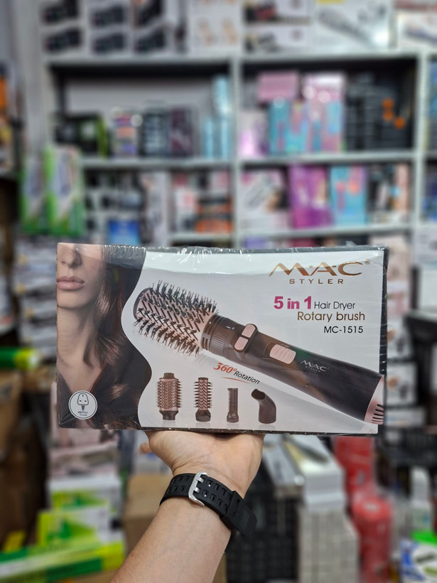 سشوار چرخشی ۵ کاره مک استایلر مدل MC1515 MC1515 برند: M A C(مک اصلی اورجینال )