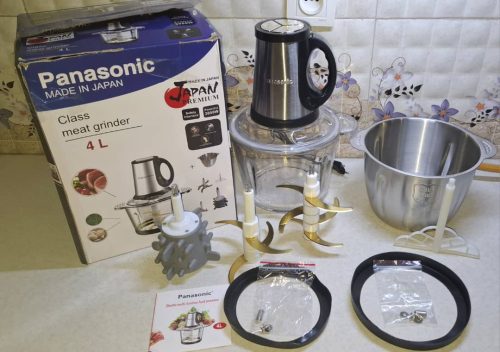 خردکن دوکاسه پاناسونیک اصلی مدل PNASONIC PN-4Li