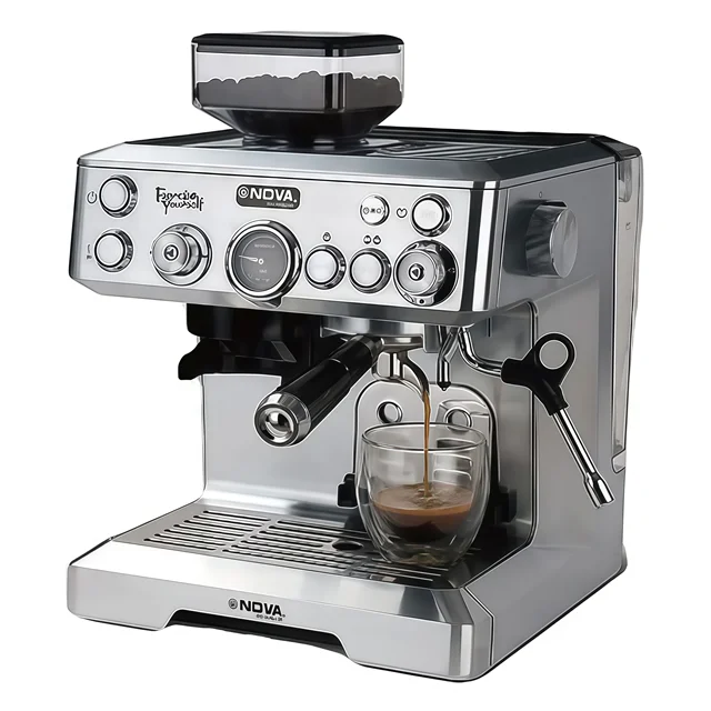 اسپرسوساز نیمه صنعتی نوا مدل ۱۶۵ بار ۱۹ Nova Grind and Brew Coffee maker 165