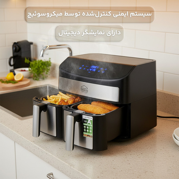 سرخکن 8 لیتر دکو مدل DEA-406